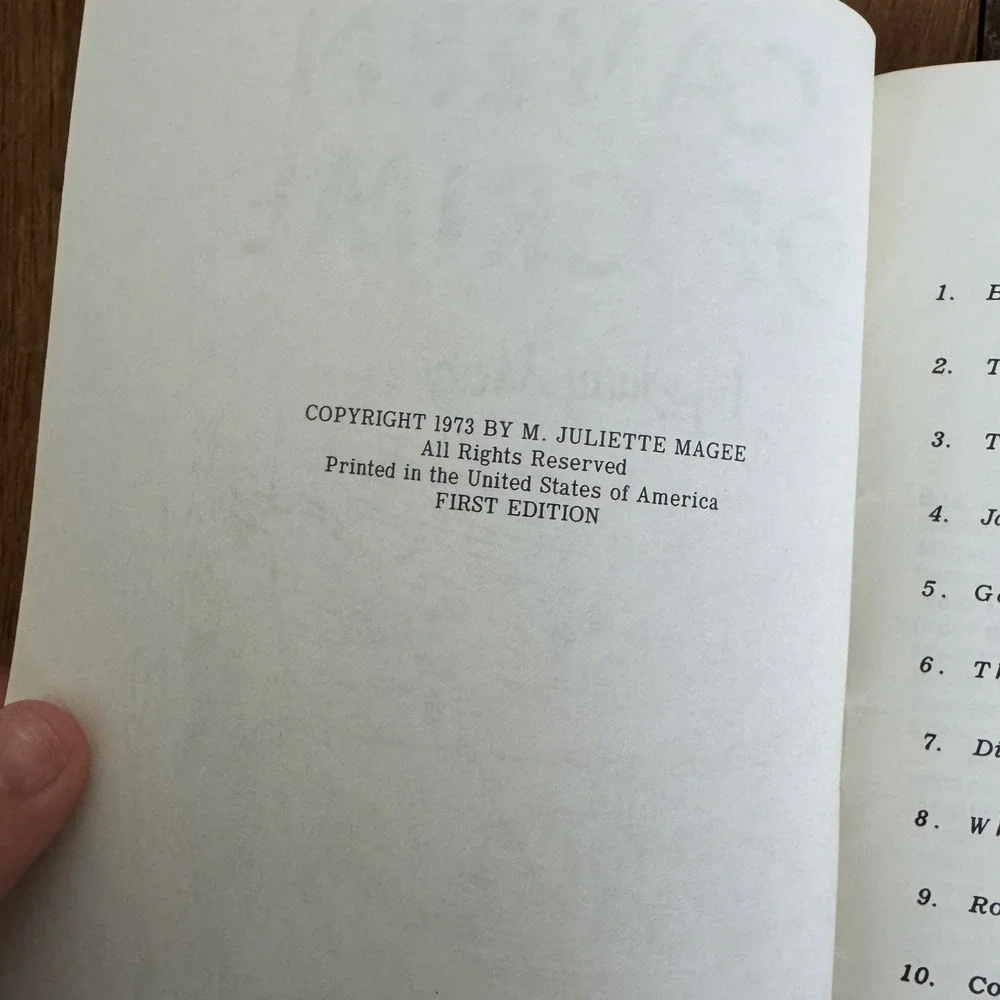 Kentucky‎ History Cavern of Crime Judy Magee Livingston Ledger 1973 1st Edition